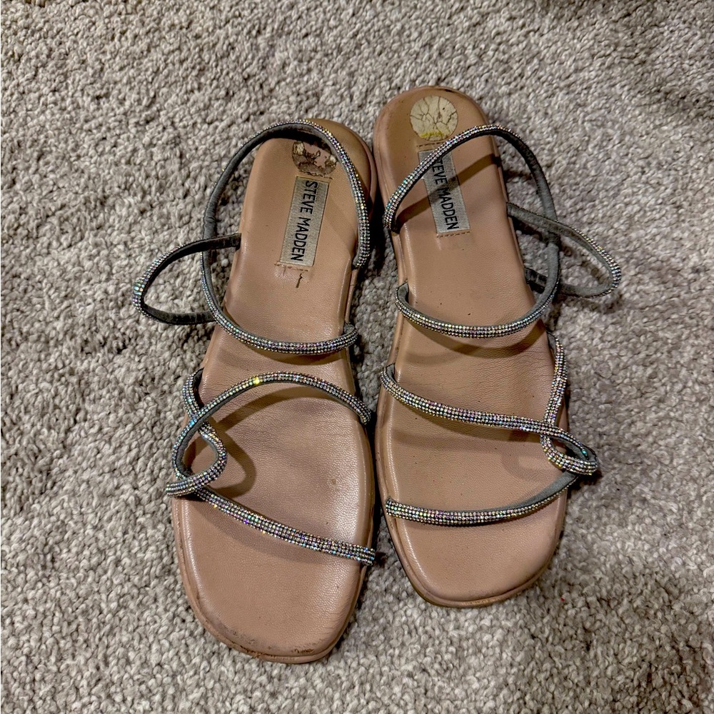 Steve Madden Glitter Sandals
